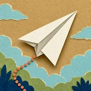 Paper Flight Cardboard Skies icon
