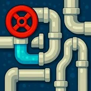 Pipes Flood Puzzle icon