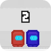 Pixel Us Red and Blue 2 icon