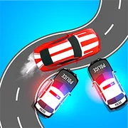 Police Car Chase ZigZag Escape 3D Driving Game icon
