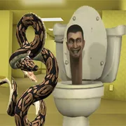 Python Snake Kill Skibidi Toilet Backrooms icon