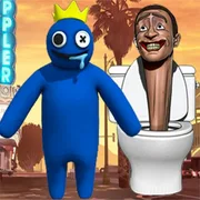 Rainbow Friends VS Skibidi Toilet icon