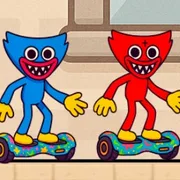 Red and Blue Hugli Wugli icon