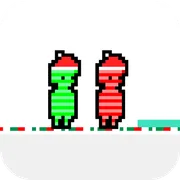 Red and Green Christmas icon