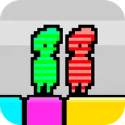 Red and Green Rainbow icon