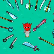 Red Sprunki with a Sword icon