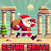 Retro Santa icon