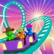 Roller Coaster 3D icon