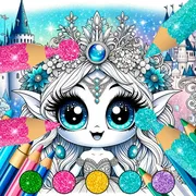 Royal Castles Coloring Page icon