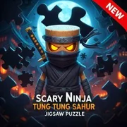 Scary Ninja Tung Tung Sahur Jigsaw Puzzle icon