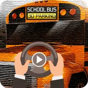 School Bus 3D Parking icon