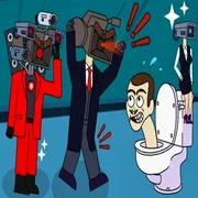 Skibidi Toilet and Titans icon