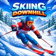 Skiing Downhill icon