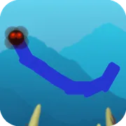 Snake and balls icon
