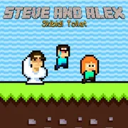 Steve and Alex Skibidi Toilet icon