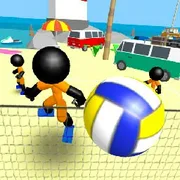 Stickman Beach Volleyball icon