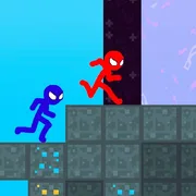 Stickman Blockworld Parkour 2 icon