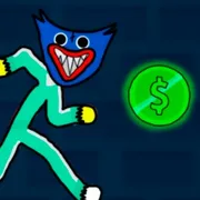 Stickman Huggy 456 Squid icon