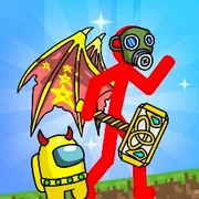 Stickman Mega Boss Battles! icon
