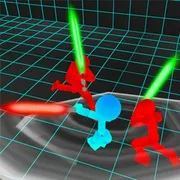 Stickman Neon Sword Fighting icon