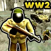 Stickman WW2 Battle Simulator icon