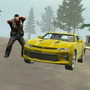 Suburbs Zombie Driving icon