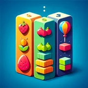 SuperArcade Fruits Spears and Cubes icon