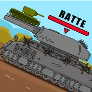 Tanks 2D Battle with Ratte icon