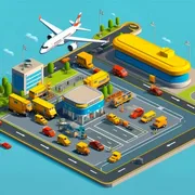 Taxi Empire - Airport Tycoon icon