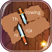 Throwing ninja icon