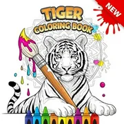 Tiger Coloring Book icon