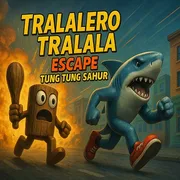 Tralalero Tralala escape Tung Tung Sahur icon