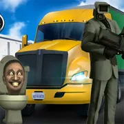 Truck Simulator Skibidi Toilet icon