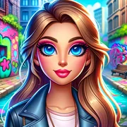 Urban Graffiti Art Color icon