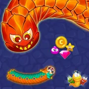 Worm Hunt - Snake game iO zone icon